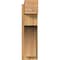 Ekena Millwork Westlake Block Rough Sawn Outlooker, Western Red Cedar, 8"W x 24"D x 28"H OUT08X24X28WTL05RWR - alternate 3